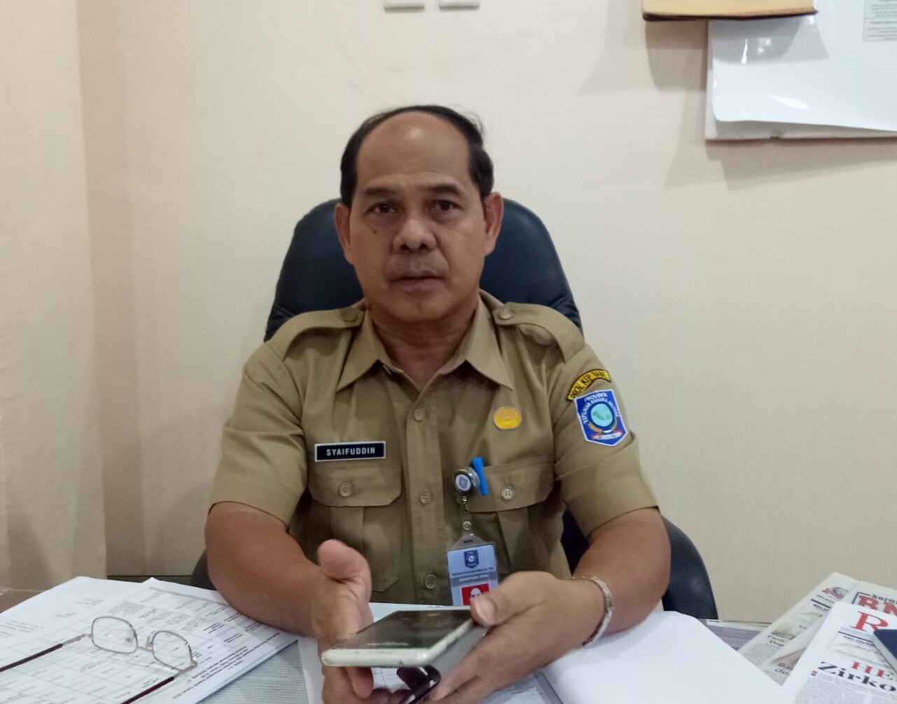 Sekwan DPRD Babel,  Syaifudin