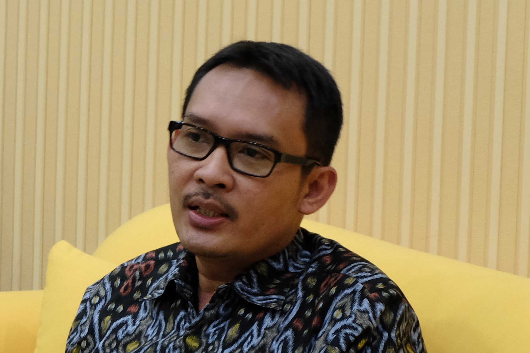 Staf Khusus Presiden Bidang Ekonomi Ahmad Erani Yustika