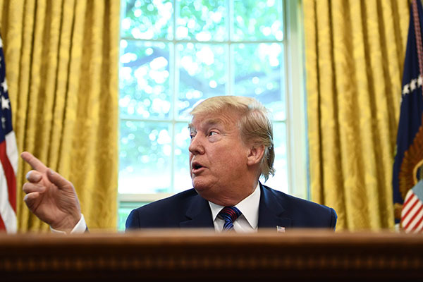 Presiden Amerika Serikat Donald Trump