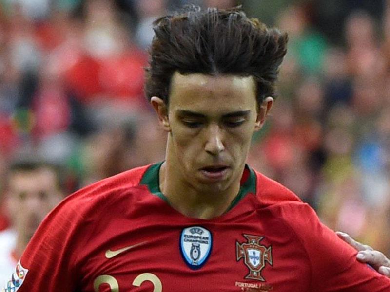 Pemain Atletico Madrid asal Portugal Joao Felix.