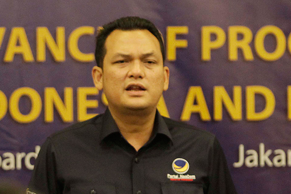 Calon Anggota Legislatif DPR-RI terpilih dari Partai NasDem, Martin Manurung