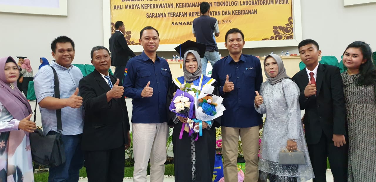 PT. KNI ikut menghadiri wisuda salah satu penggerak KSM Anggrek
