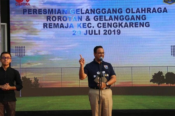  Anies resmikan GOR Rorotan  