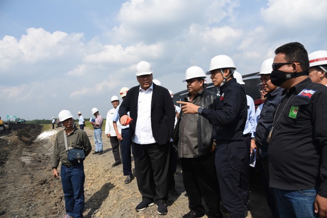 Tim Kunjungan Kerja Komisi VII DPR RI ke Sumatra Selatan.