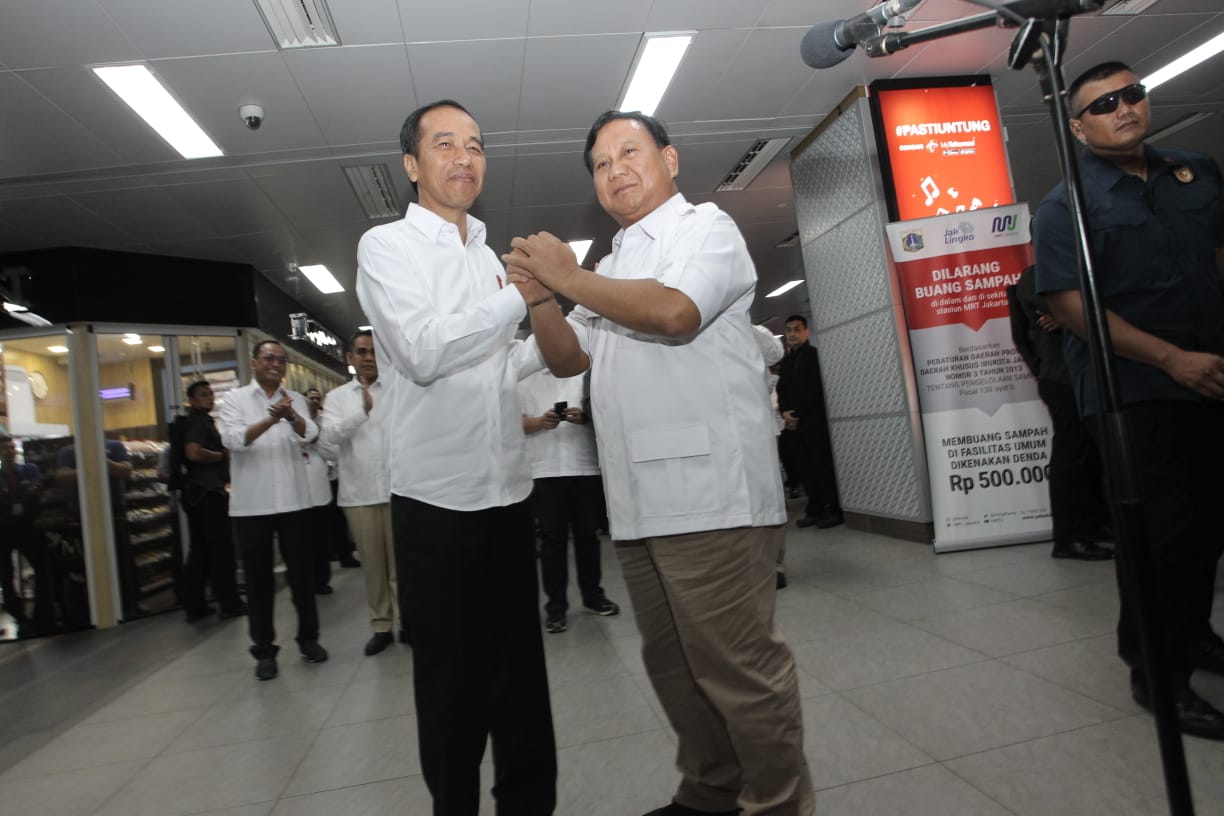 Pertemuan Joko Widodo dan Prabowo Subianto