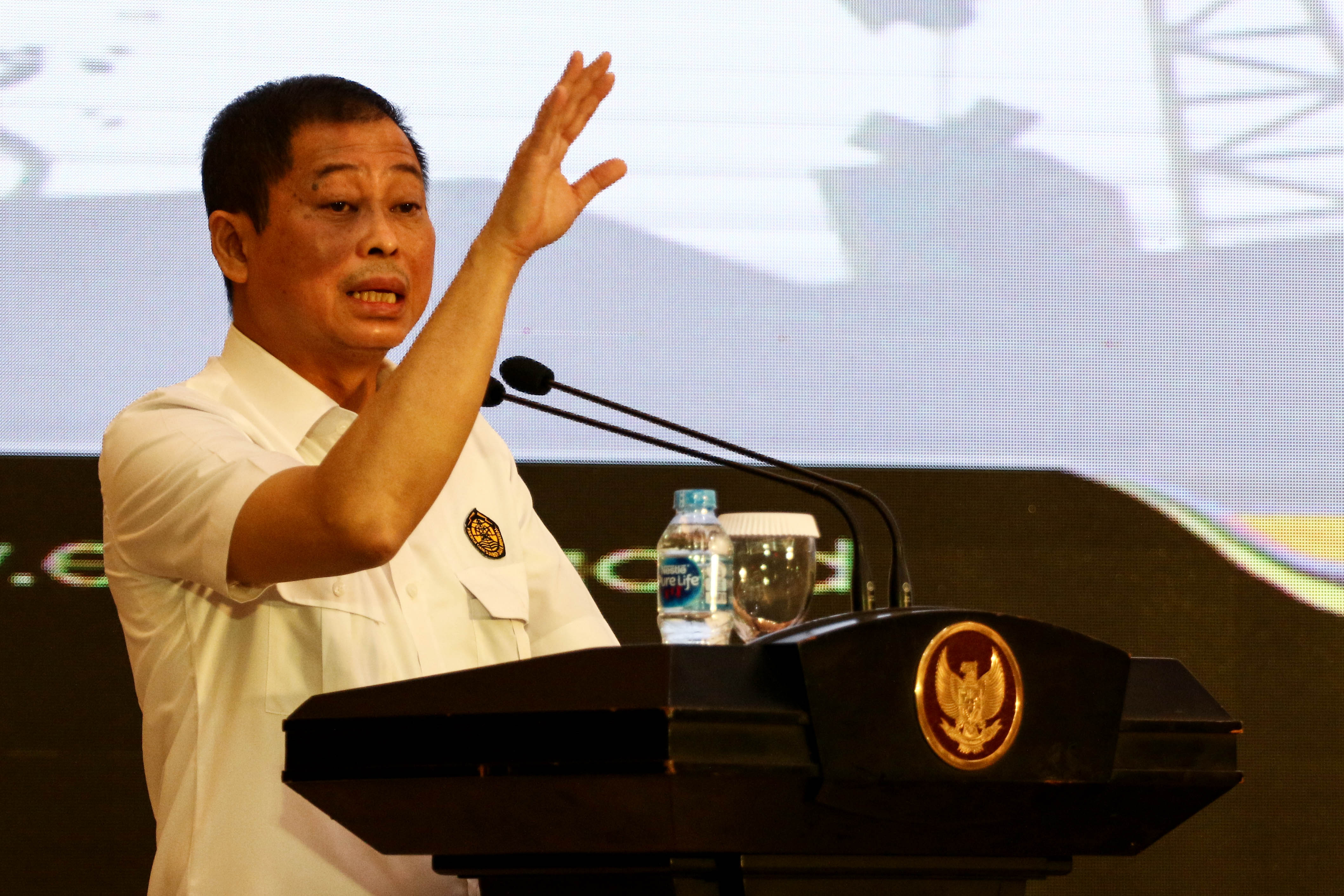 Menteri Energi dan Sumber Daya Mineral (ESDM) Ignasius Jonan 