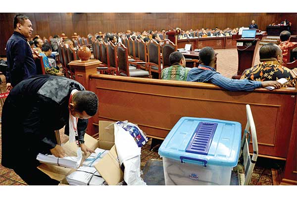 Sejumlah alat bukti tambahan yang disiapkan dalam sidang lanjutan perselisihan hasil pemilihan umum (PHPU) legislatif 