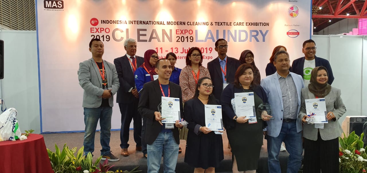 Peserta lomba Indonesia Best Practices Laundry Awards (IBPLA) 2019.
