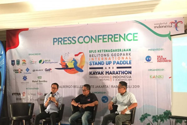 kiri Humas BPJS Ketenagakerjaan Ervan Kurniawan,