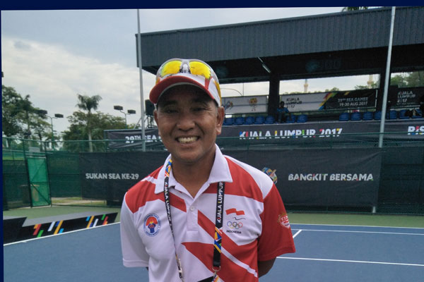 PELATIH TENIS: Suharyadi, Pelatih tenis Indonesia