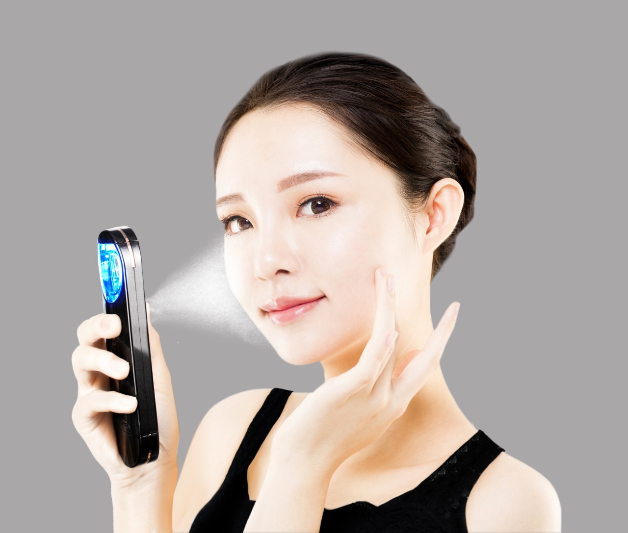 Pemanfaatan air hidrogen untuk antiaging pada kulit.  