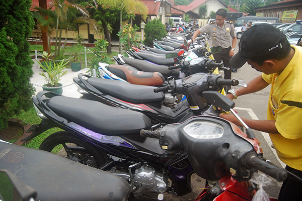 Motor hasil curian