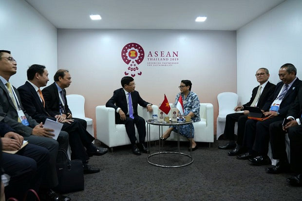 Kesepakatan itu dicapai dalam pertemuan antara Menteri Luar Negeri Indonesia, Retno Marsudi dan Menteri Luar Negeri Vietnam, Pham Binh Minh