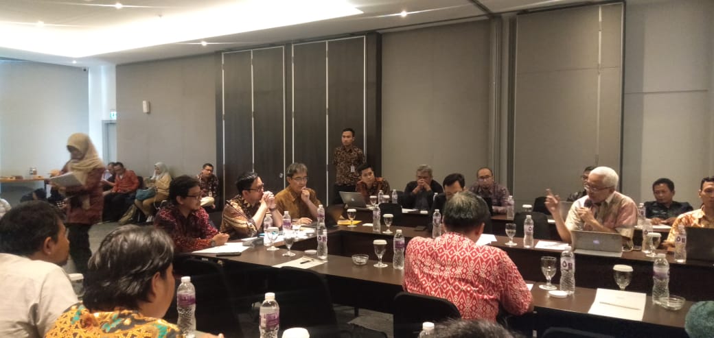 Focus Group Discussion (FGD) bertajuk 'Evaluasi Penggunaan Teknologi Informasi Pemilu 2019' di Hotel Mercure, Cikini, Jakarta