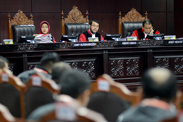 Sidang perdana sengketa Pileg 2019