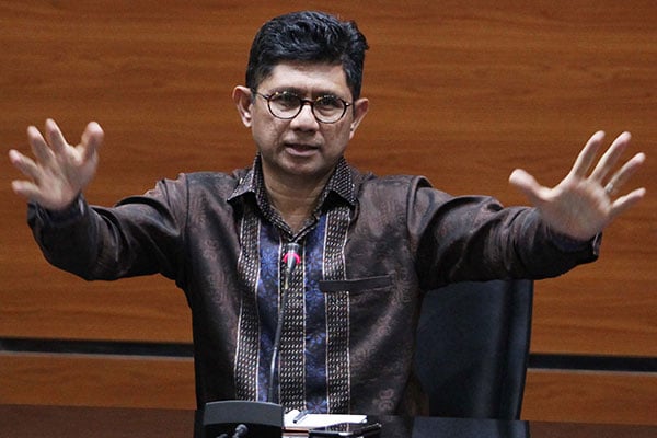 Wakil  Ketua Komisi Pemberantasan Korupsi (KPK) Laode M Syarif.