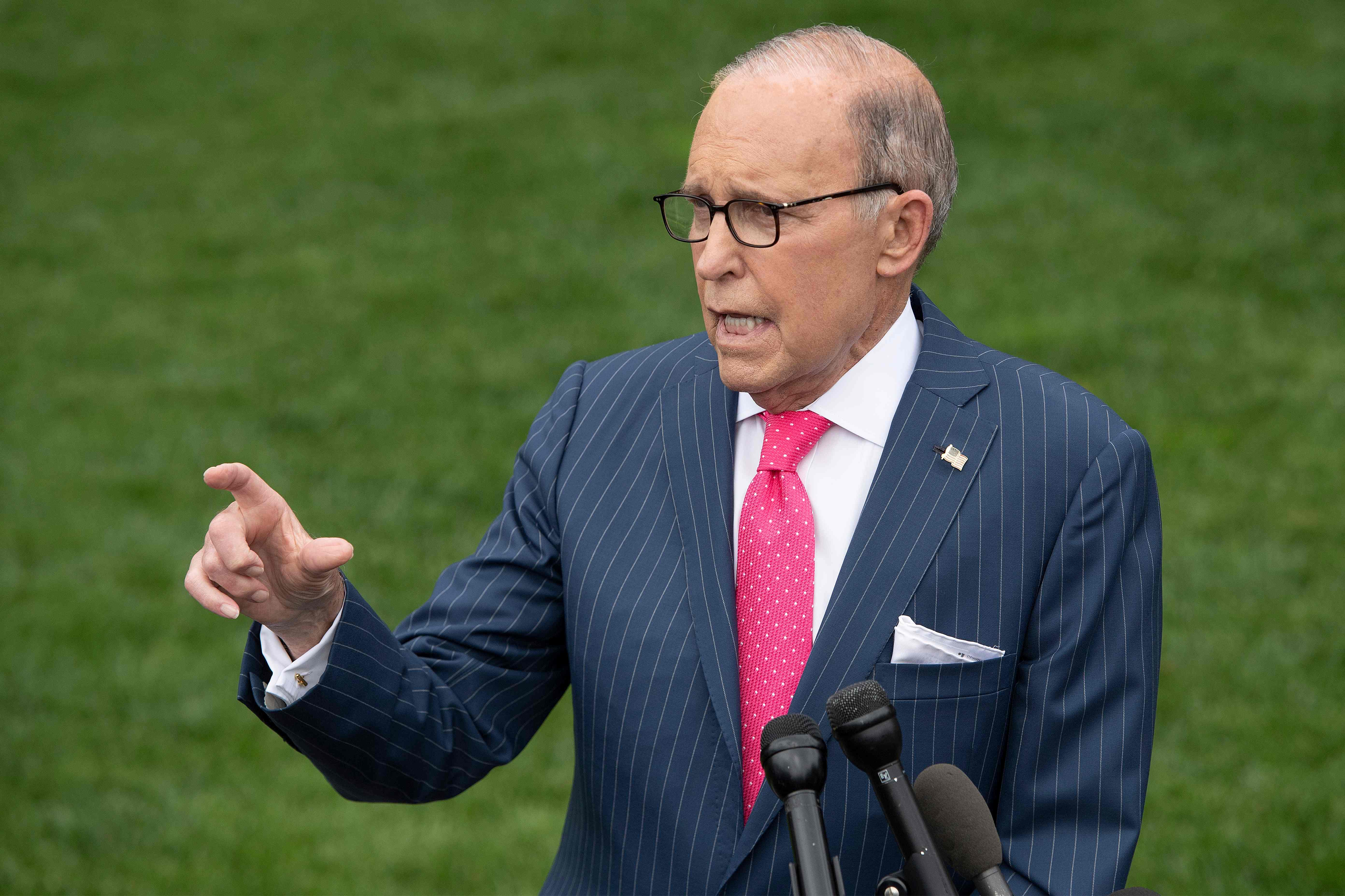penasihat ekonomi Gedung Putih Larry Kudlow