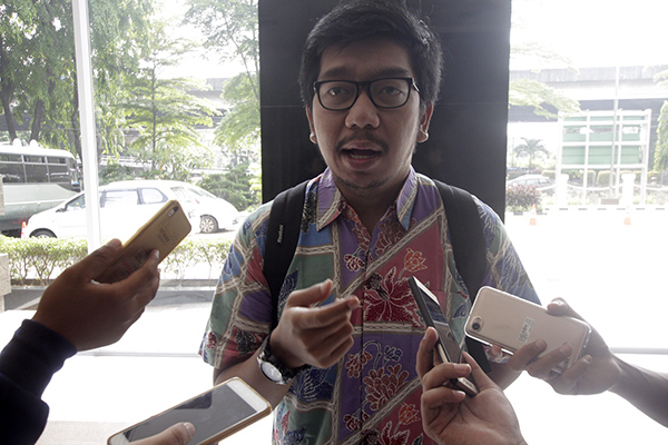 Peneliti Indonesia Corruption Watch Kurnia Ramadhana