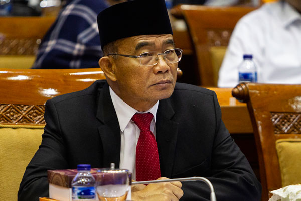 MENTERI Pendidikan dan Kebudayaan Muhadjir Effendy 