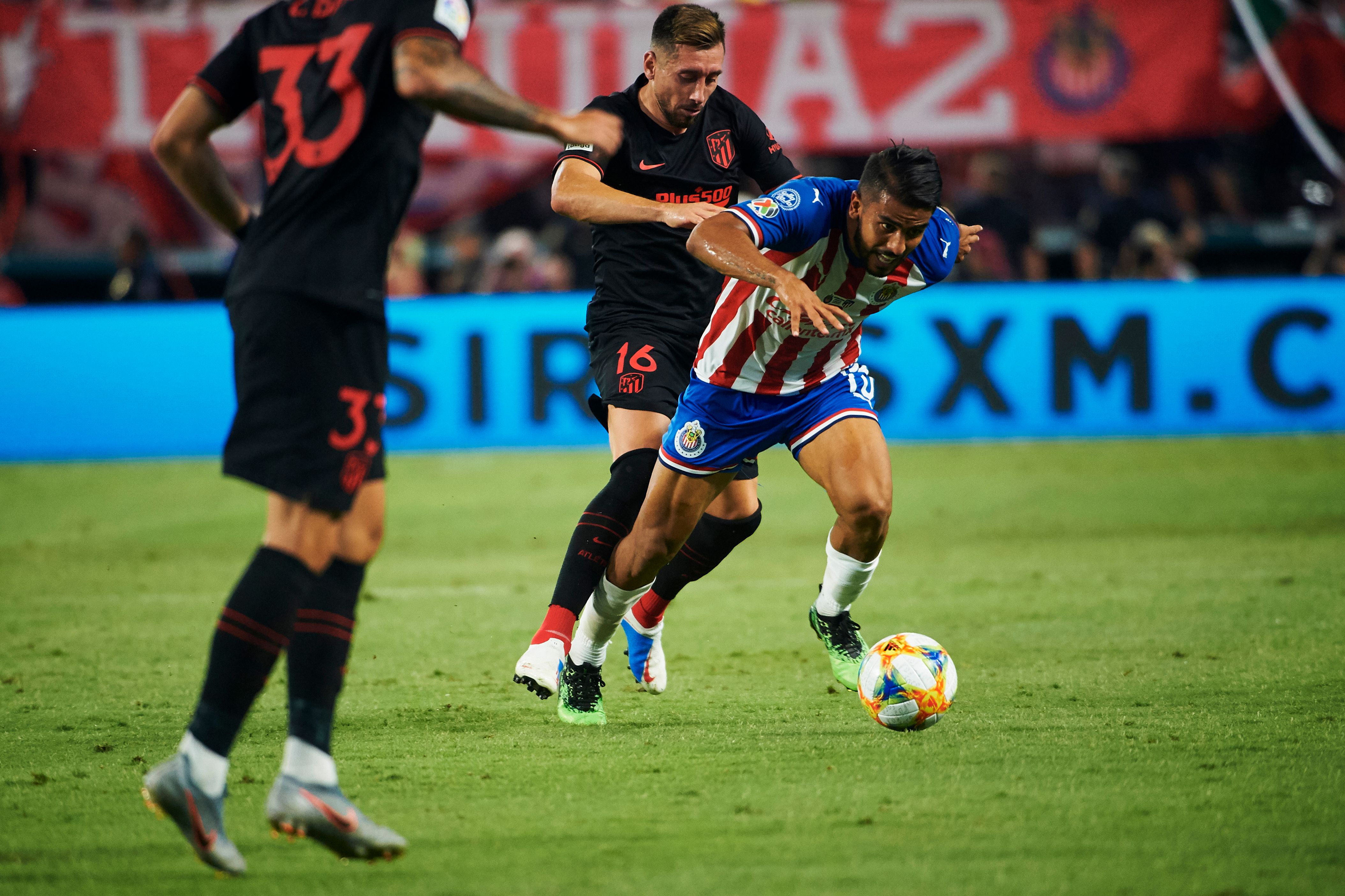 Laga International Champions Cup antara Atletico Madrid dan Guadalajara