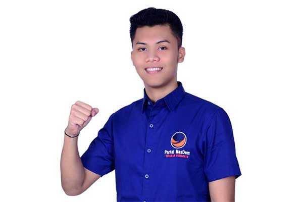 Politikus Partai NasDem yang menjadi termuda di DPRD Jepara Alrisfian Tegar Wijaya