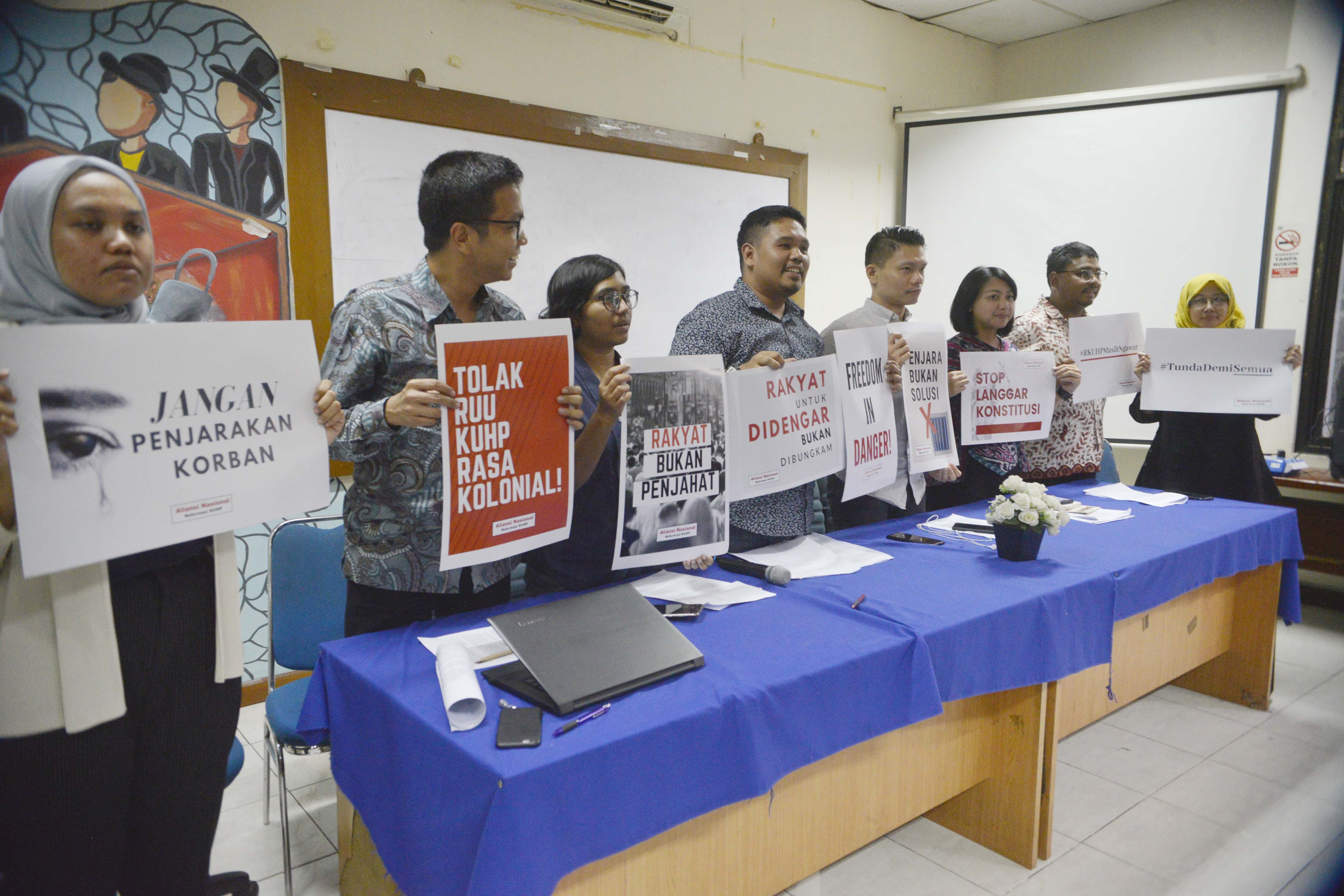 Pegiat HAM merespons soal RKUHP