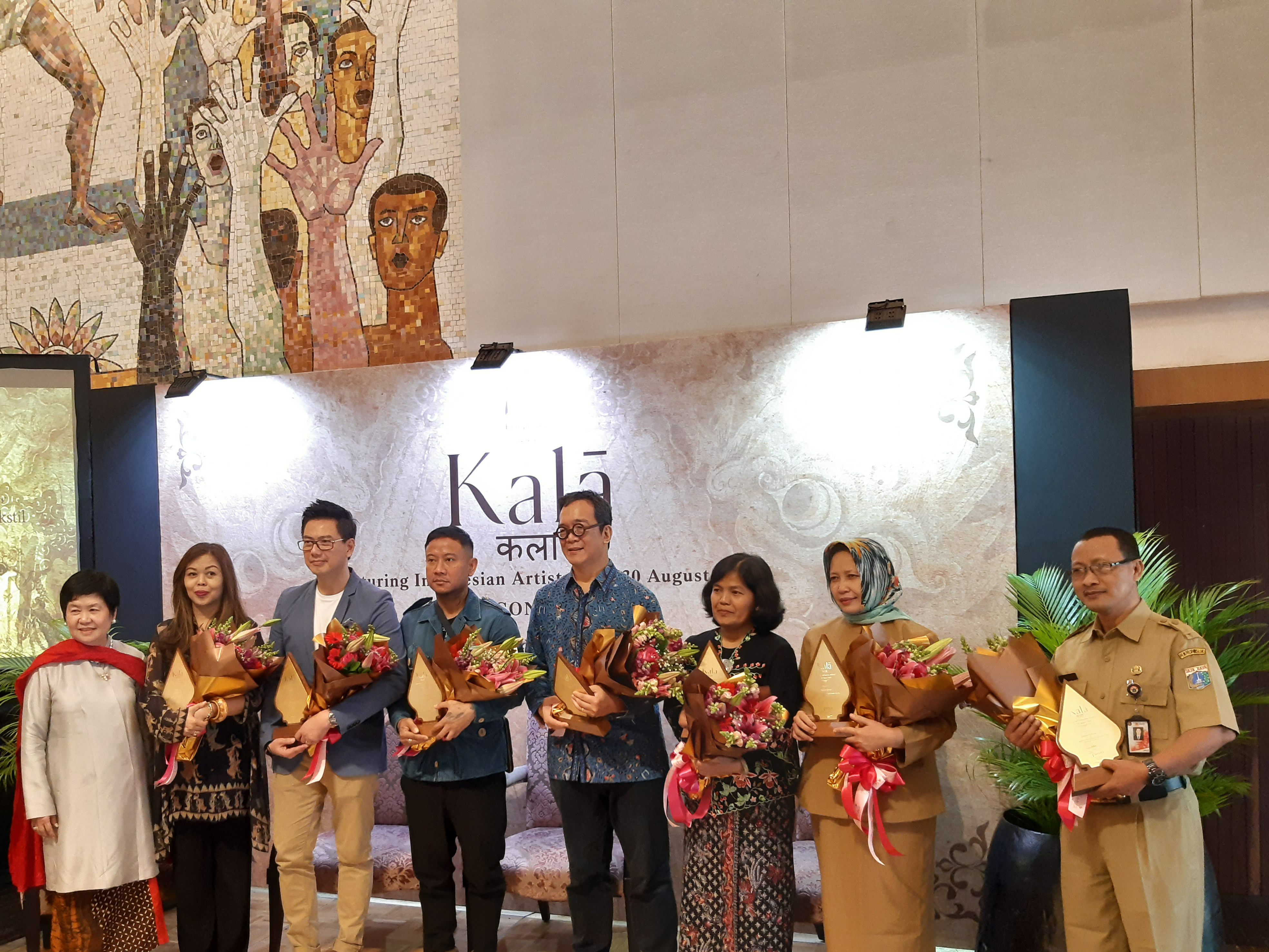 Konferensi pers rangkaian acara ulang tahun ke-57 Hotel Indonesia Kempinski. 