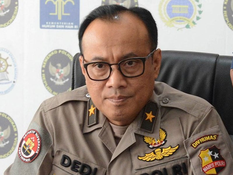 Karopenmas Mabes Polri Brigjen Dedi Prasetyo.