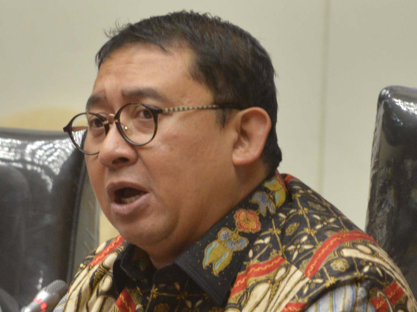 Wakil Ketua DPR Fadli Zon 