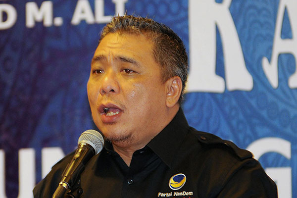 Ketua Fraksi NasDem Ahmad Ali