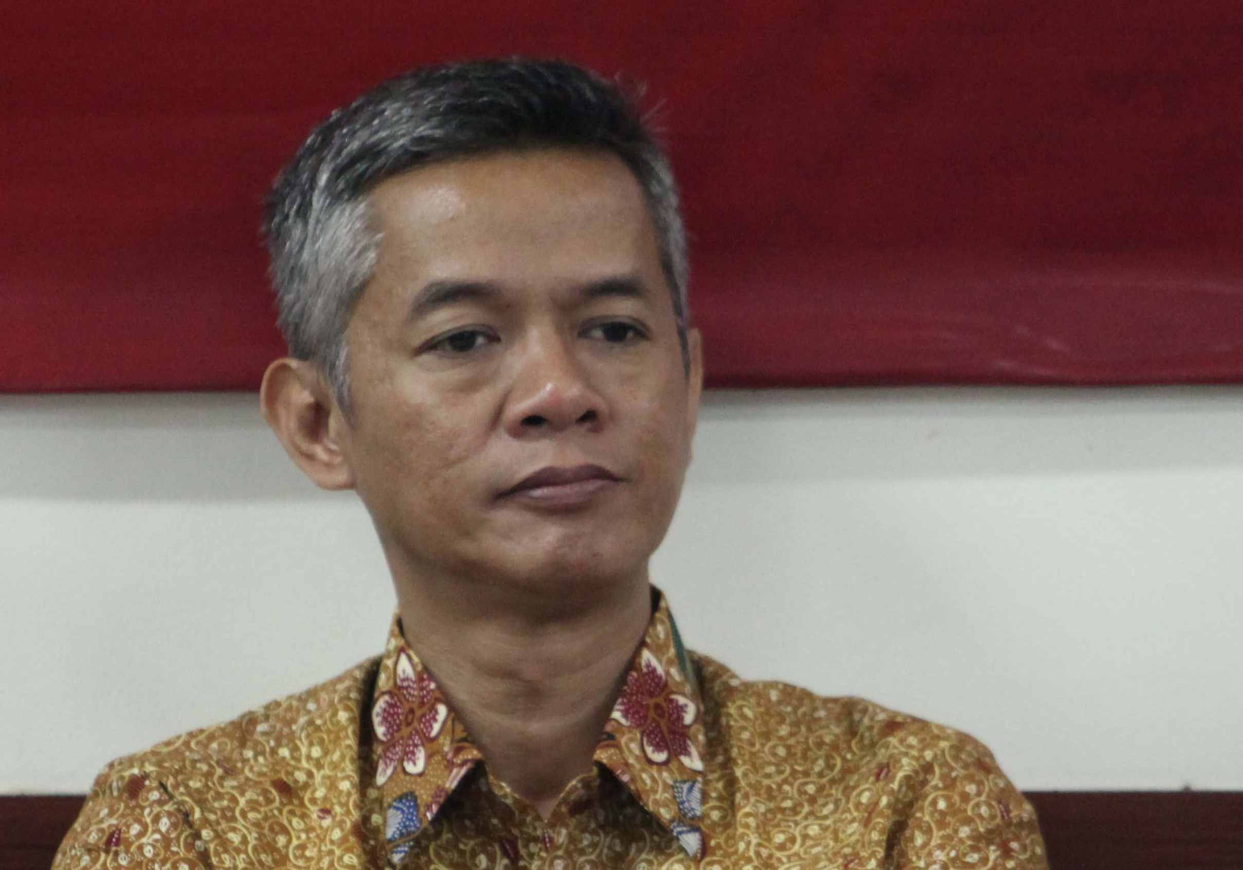 Komisioner KPU Wahyu Setiawan di Jakarta
