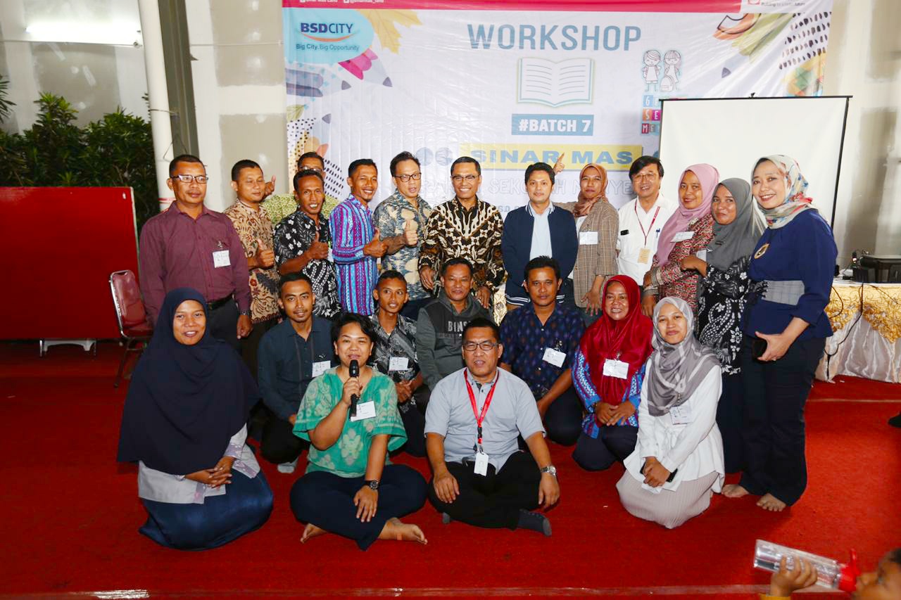 Pelaksanaan Gerakan Sekolah Menyenangkan diselenggarakan oleh Rumah Pintar BSD City