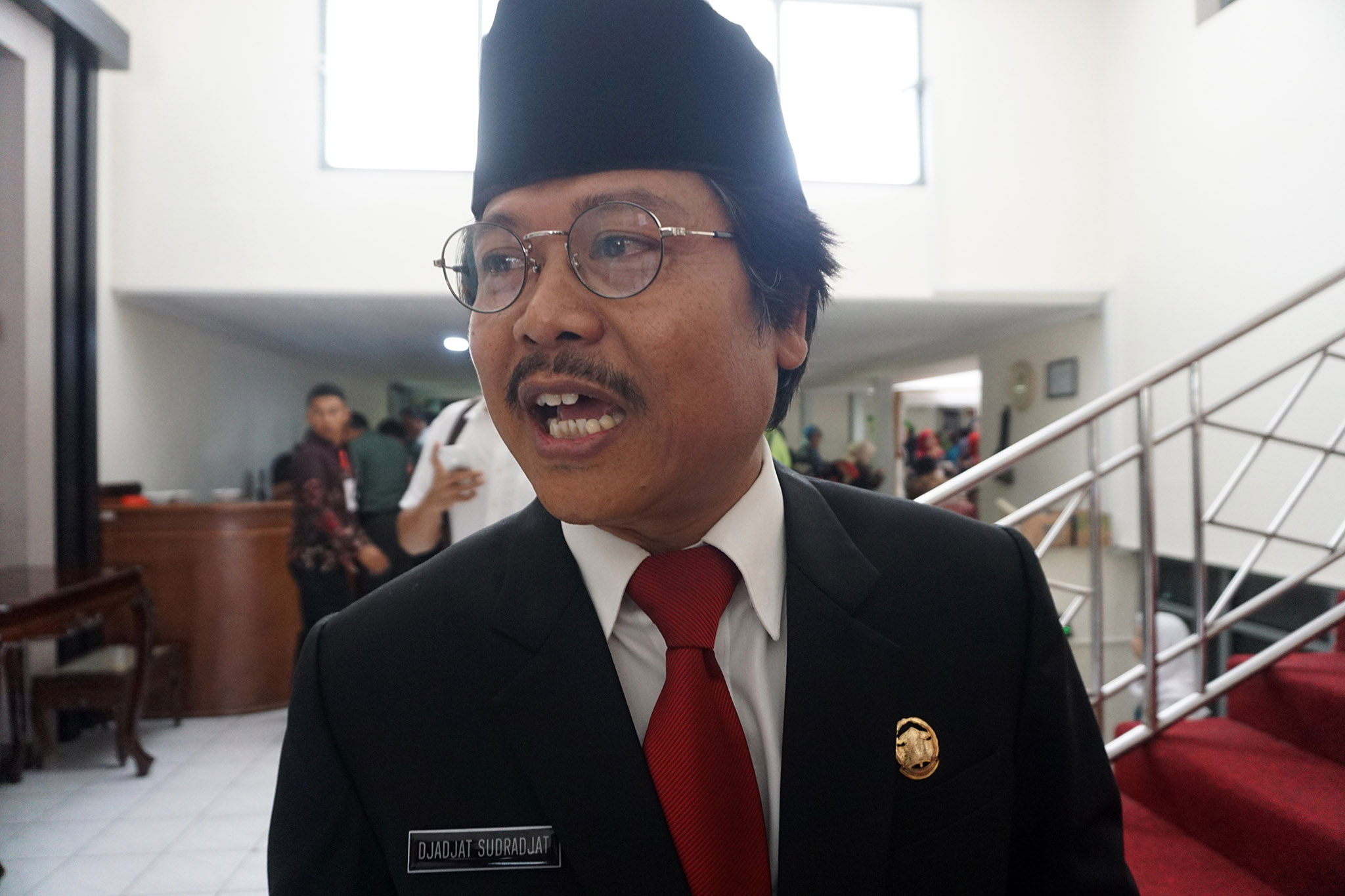 Anggota DPRD dari Partai NasDem, Djadjat Sudradjat.