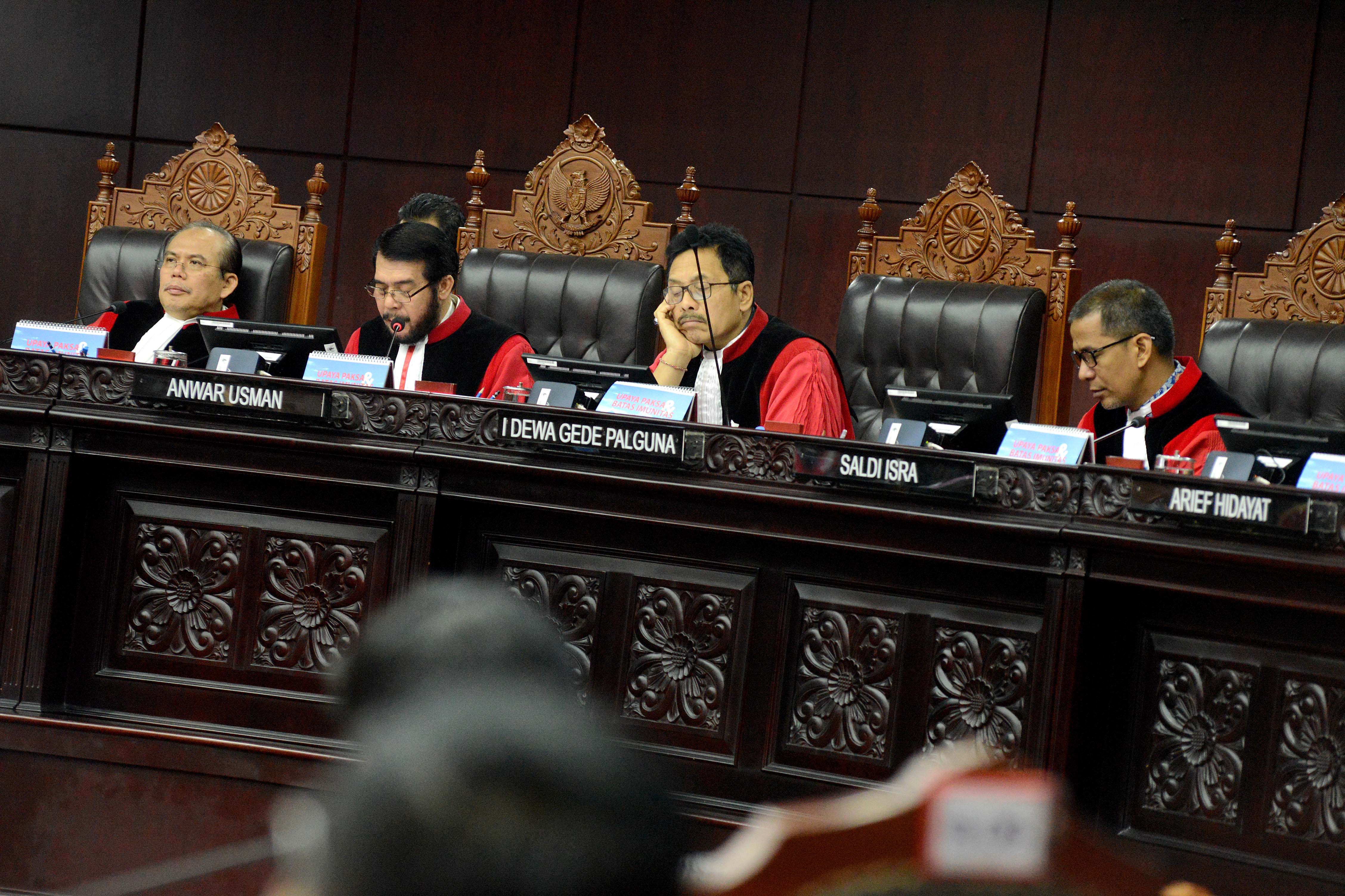 Putusan Gugatan Pileg 2019 di Mahkamah Konsitusi. 