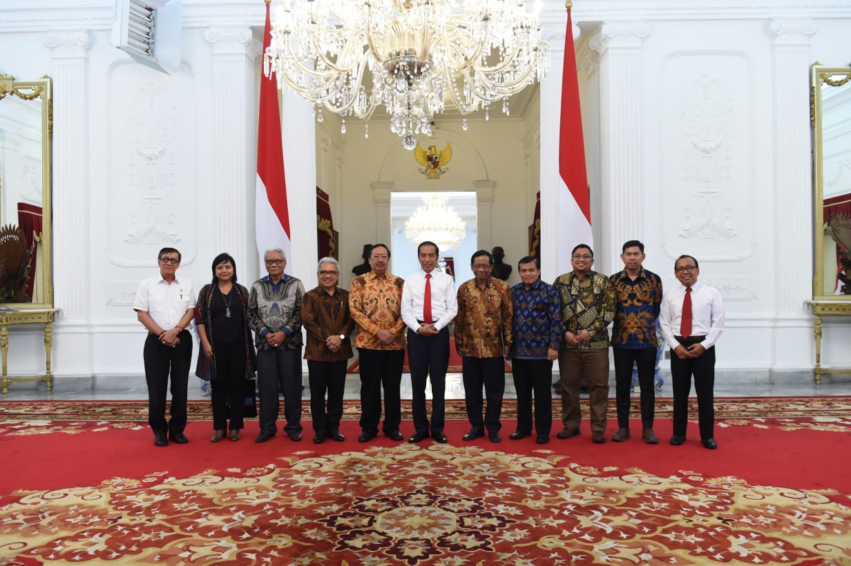 PertemuanPengurus Pusat APHTN-HAN dengan Presiden Joko Widodo