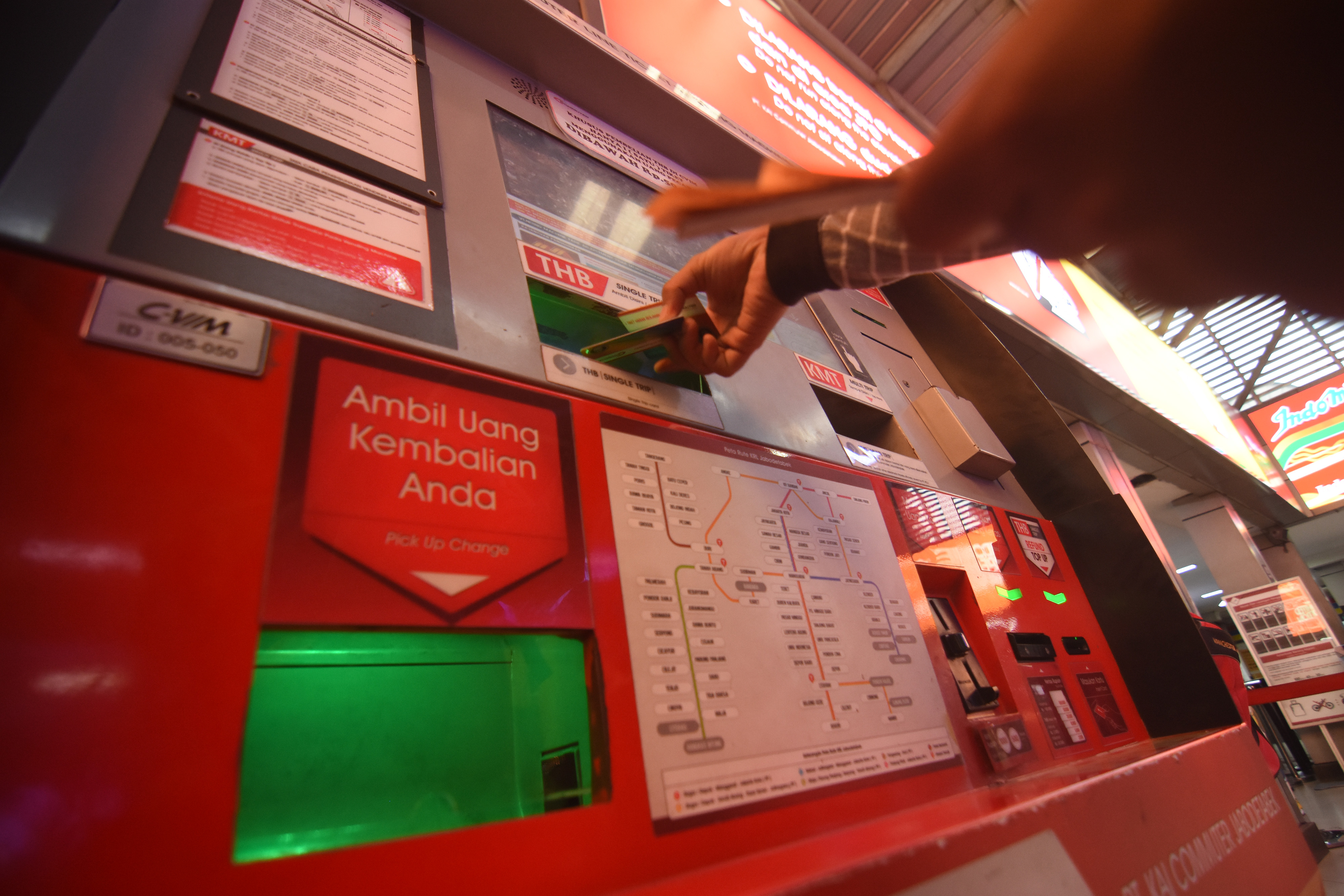 Mesin pembelian tiket