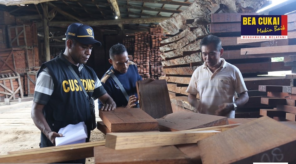 Bea Cukai Manokwari dengan mengunjungi PT Longkelai Hijau Bersama, pada Rabu (10/08) lalu.