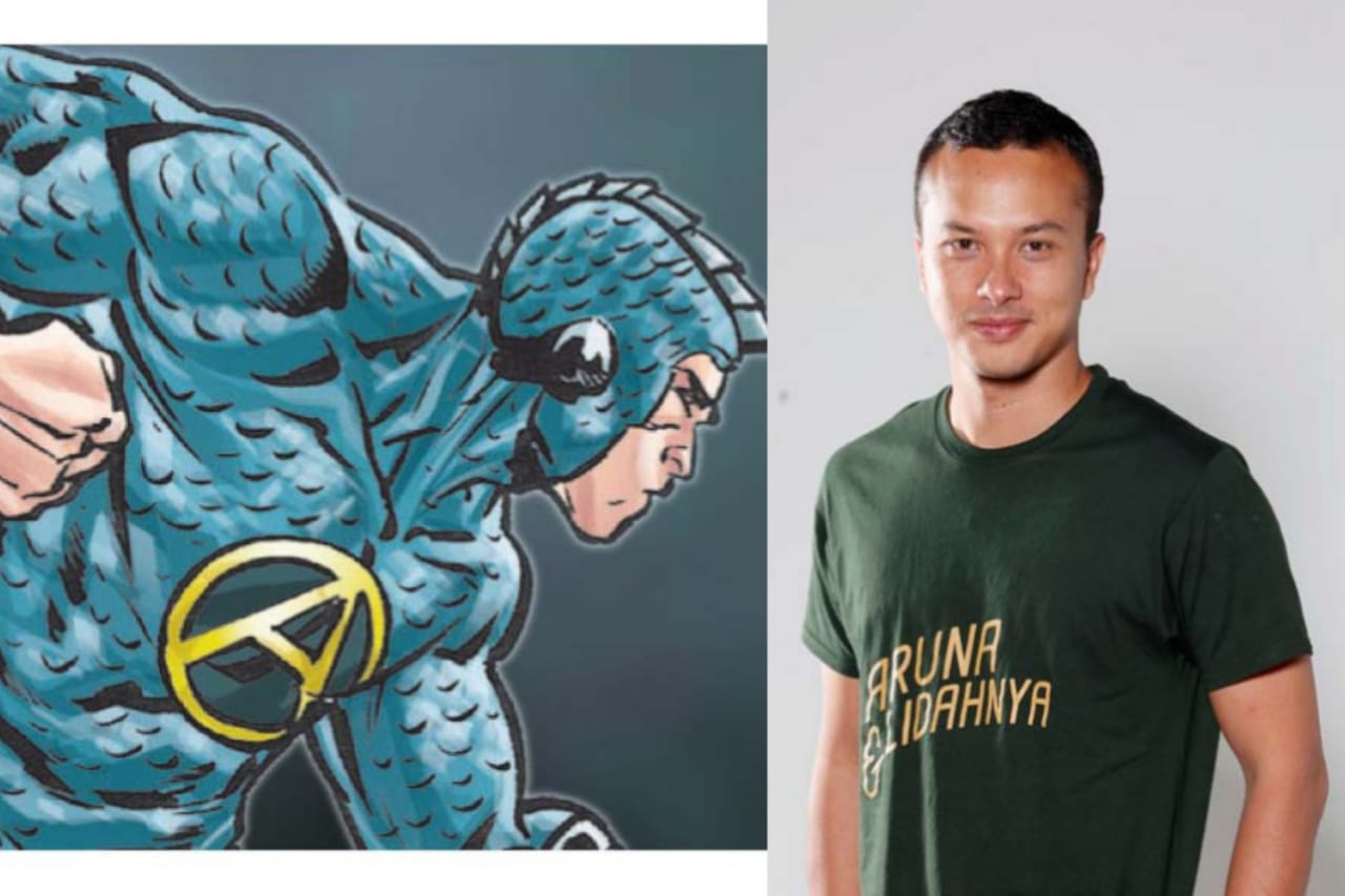 Karakter Aquanus yang akan diperankan Nicholas Saputra.