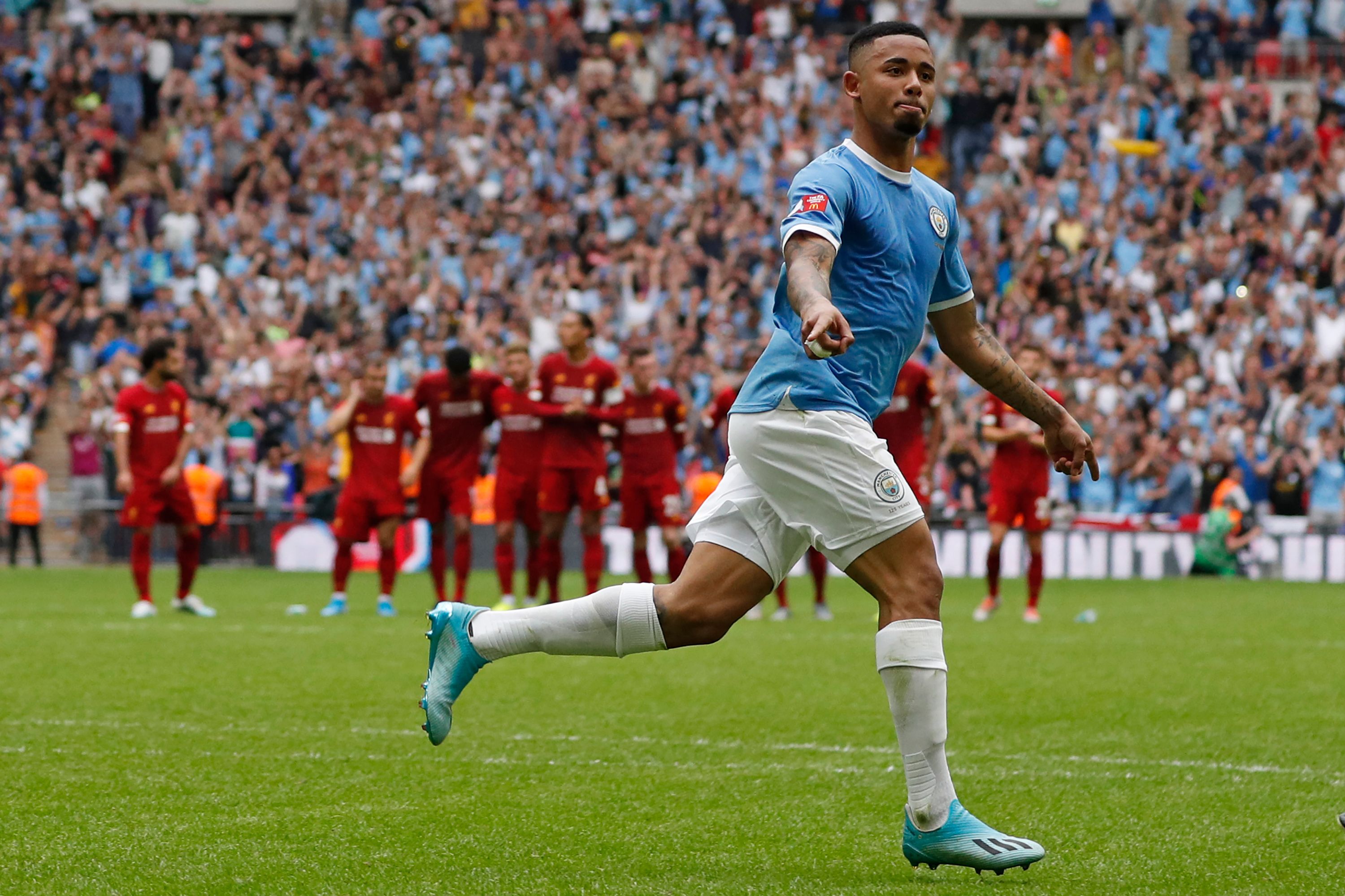 Striker Manchester City Gabriel Jesus 