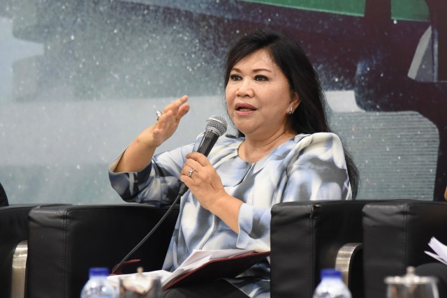 Anggota Komisi I DPR RI Evita Nursanty 