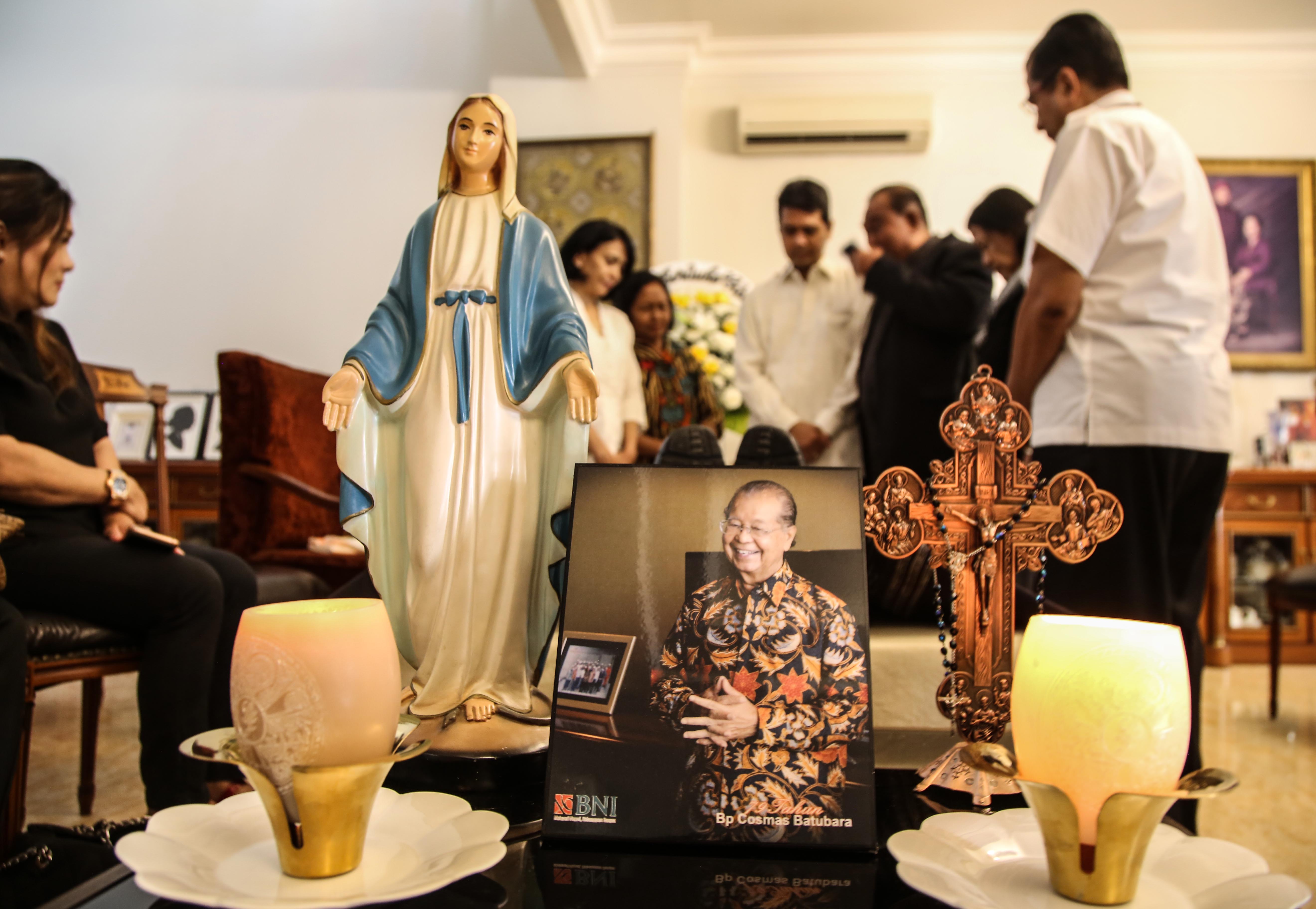 Suasana duka di kediaman Cosmas Batubara, Kamis (8/8)