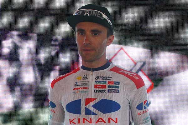 Pembalap Prancis Thomas Lebas.