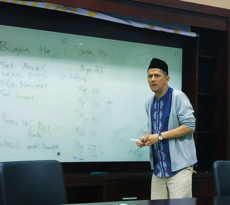 Ketua Badan Pengelola Keuangan Haji (BPKH), Anggito Abimanyu