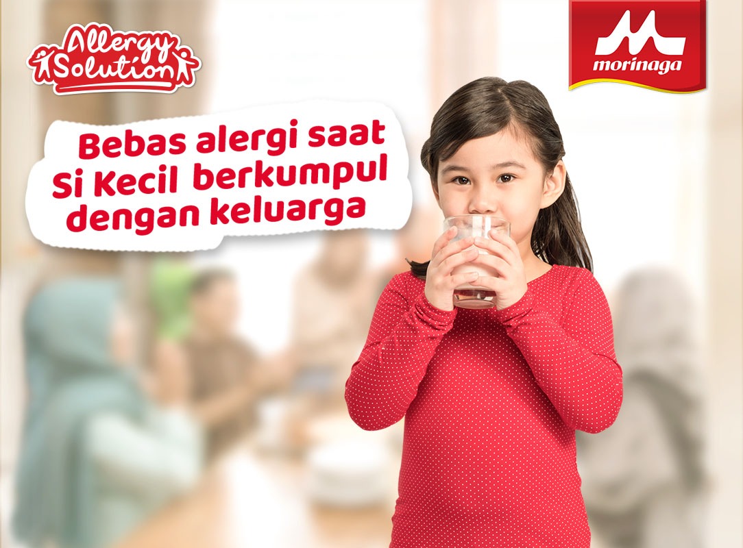 Bebas alergi si Kecil. 