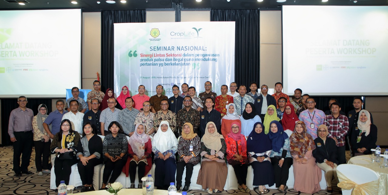 Peserta seminar nasional tentang sinergi lintas sekoral untuk sektor pertanian