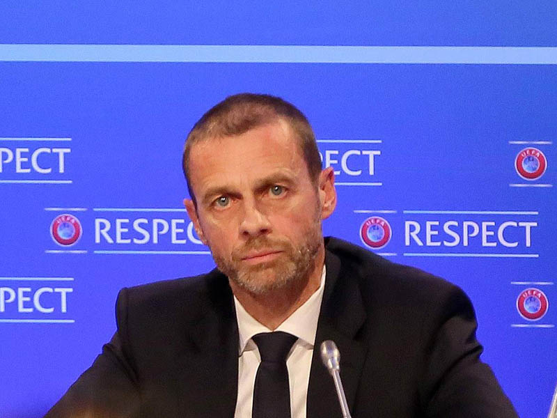Presiden UEFA Aleksander Ceferin