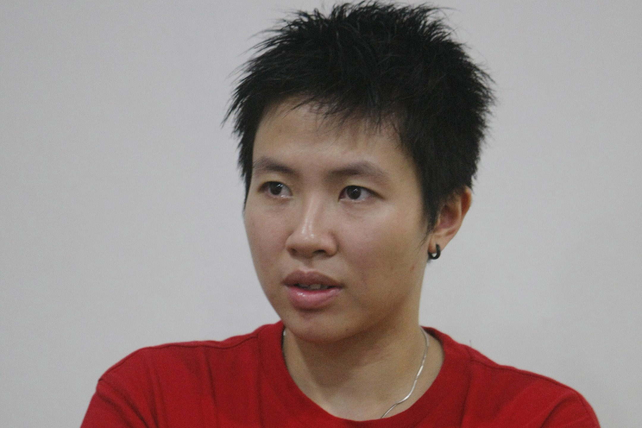 Mantan pemain ganda campuran Liliyana Natsir. 