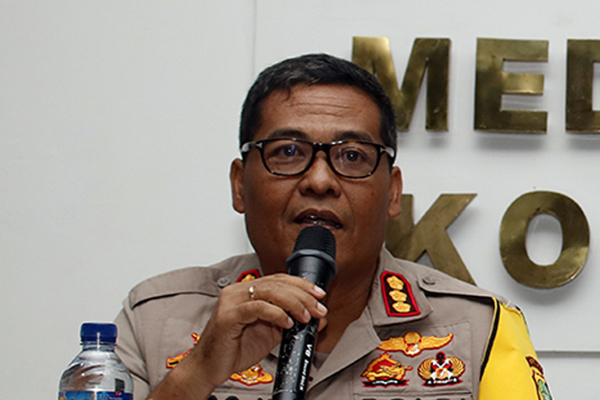 Kabid Hubungan Masyarakat Polda Metro Jaya, Komisaris Besar Polisi Argo Yuwono 