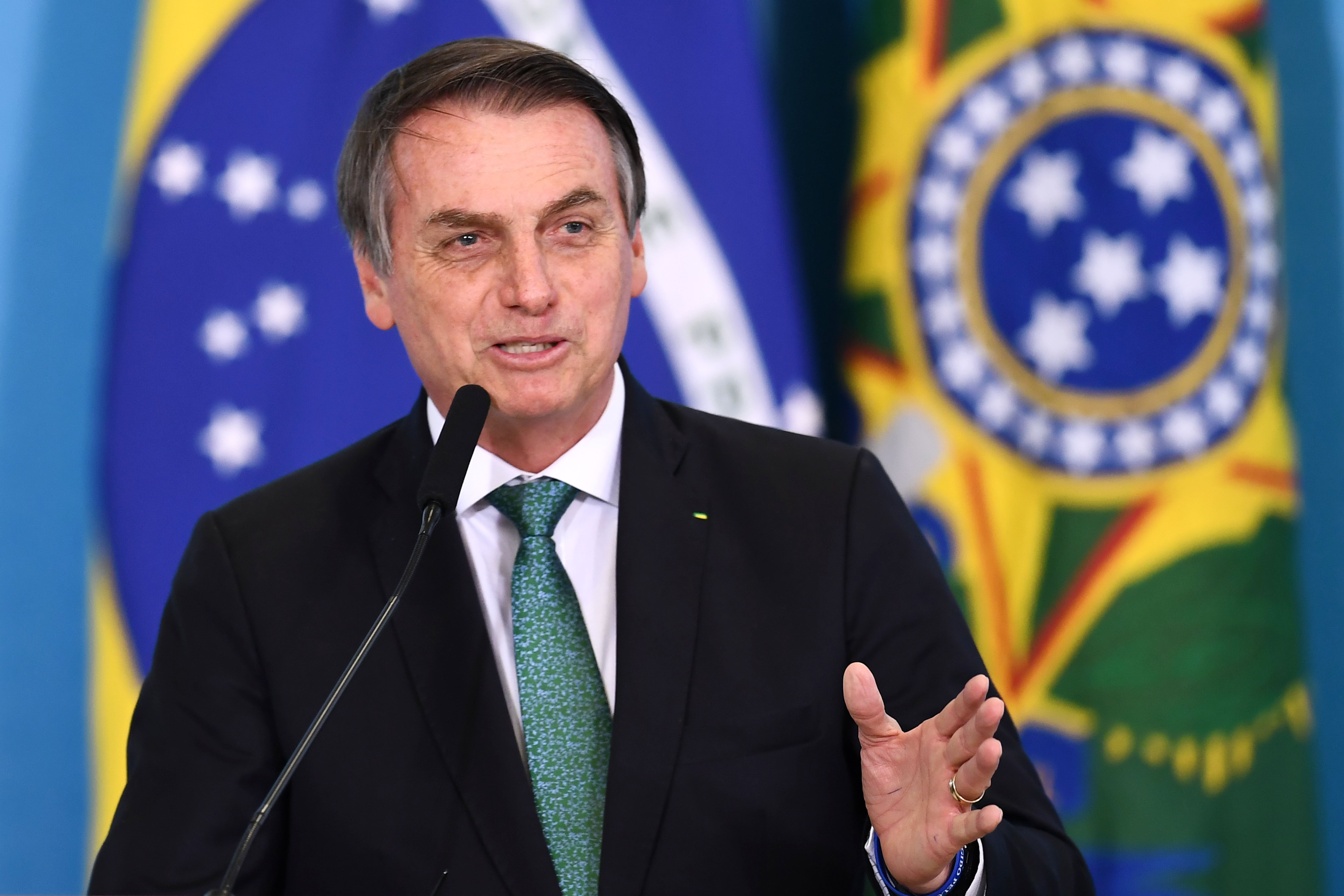 Presiden Brasil Jair Bolsonaro
