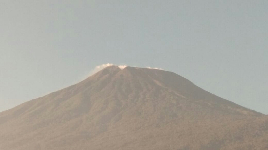 Aktivitas Gunung Slamet Meningkat